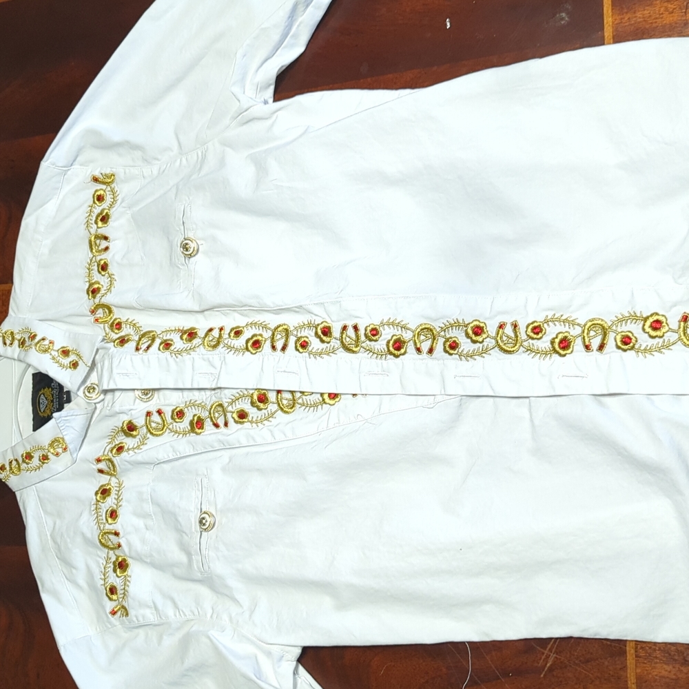 White Diamonds Boots Shirt